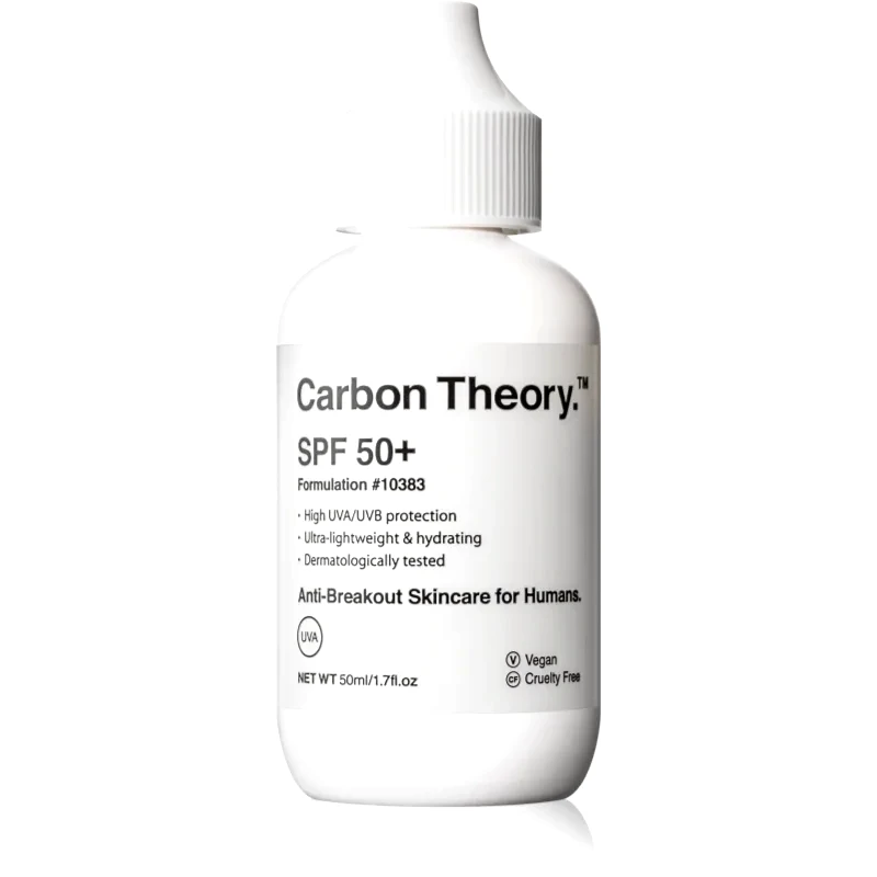 Carbon Theory Carbon Theory SPF 50+ ενυδατική προστατευτική κρέμα SPF 50+ 50 ml