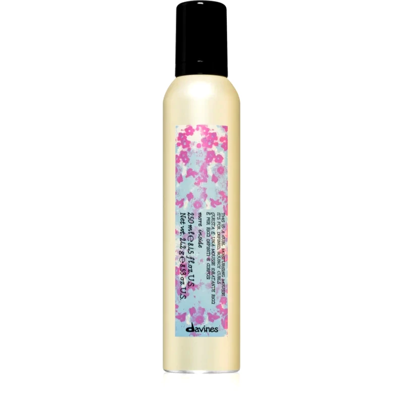 Davines Davines More Inside Curl Moisturizing Mousse αφρός μαλλιών για ορισμό της μπούκλας 250 ml