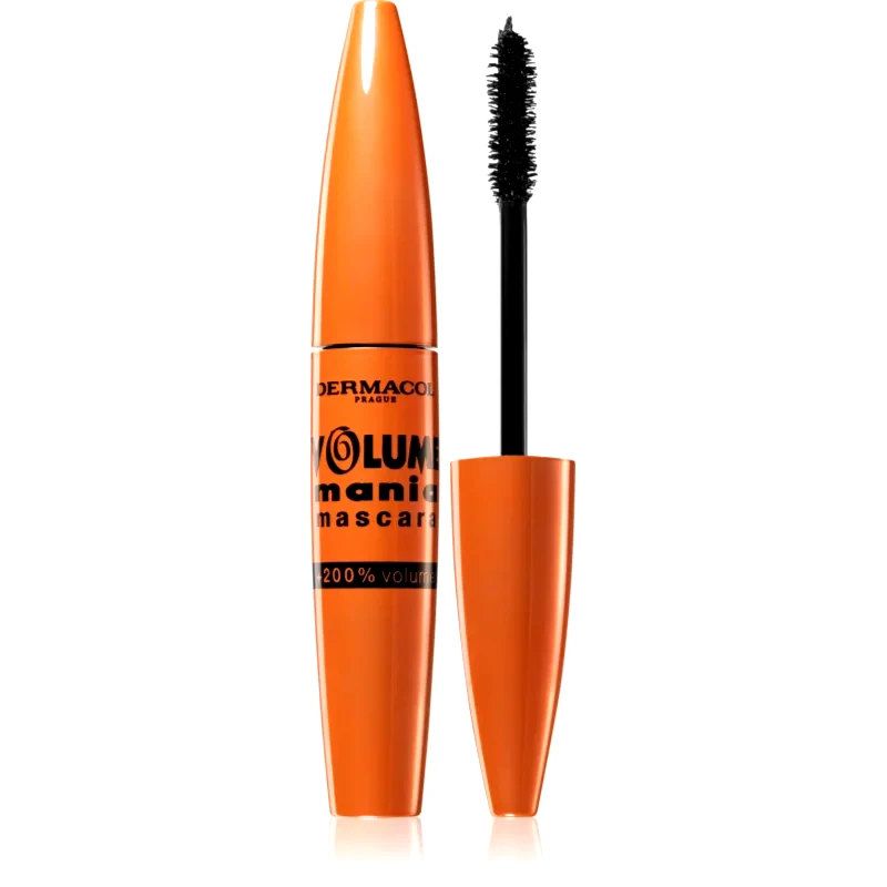 Dermacol Dermacol Volume Mania +200% Volume μάσκαρα για επιπλέον όγκο απόχρωση Black 10,5 ml