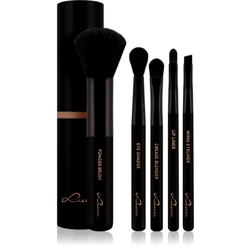 Luvia Cosmetics Luvia Cosmetics Travel Set Espresso σετ με πινέλα ταξιδιωτικό