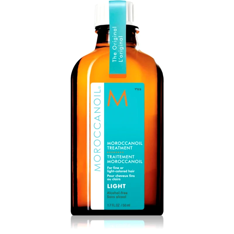 Moroccanoil Moroccanoil Treatment Light λάδι για λεπτά, βαμμένα μαλλιά 50 ml