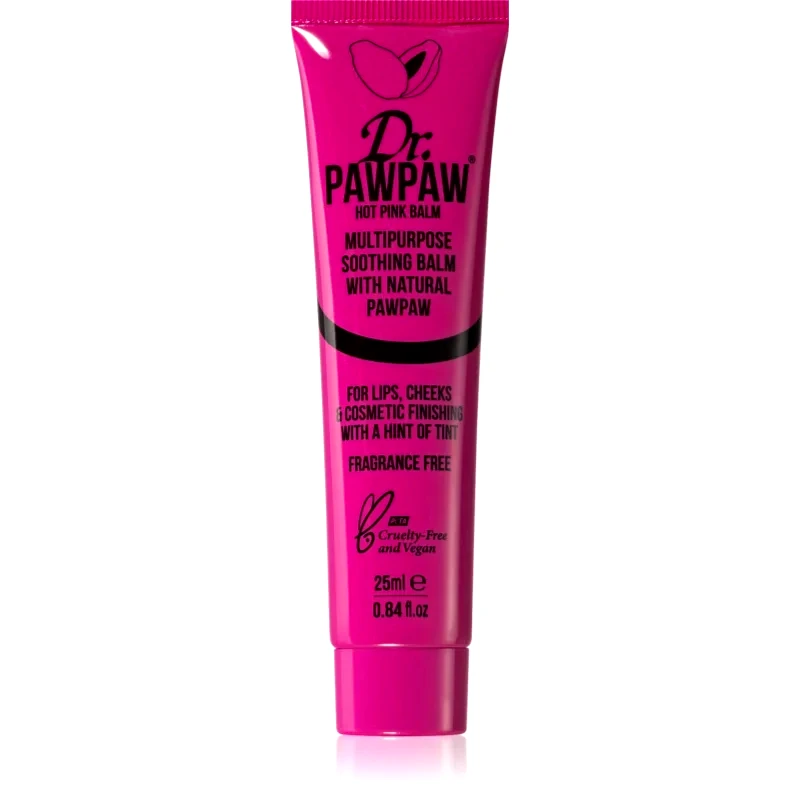 Dr. Pawpaw Dr. Pawpaw Hot Pink βάλσαμο για χείλη και μάγουλα με χρώμα 25 ml