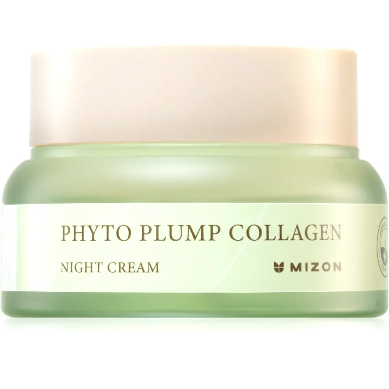 Mizon Mizon Phyto Plump Collagen ενυδατική αντιρυτιδική κρέμα νύχτας με καταπραϋντική δράση 50 ml