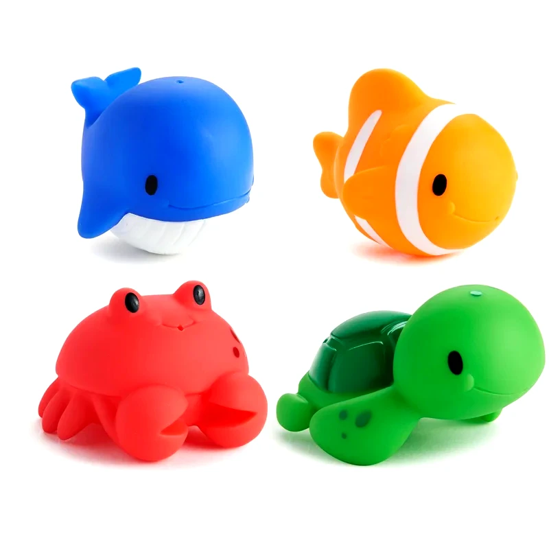 Munchkin Munchkin Bath Ocen Bath Squirts παιχνίδι νερού 9 m+ 4 τμχ