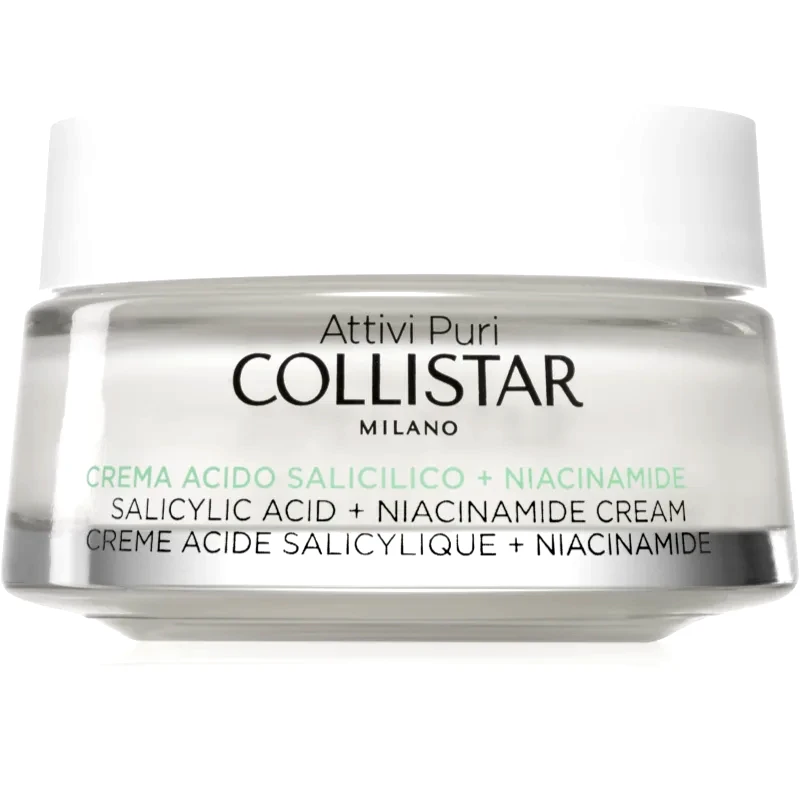 Collistar Collistar Attivi Puri Salicylic Acid + Niacinamide καταπραϋντική κρέμα με σαλικυλικό οξύ 50 ml
