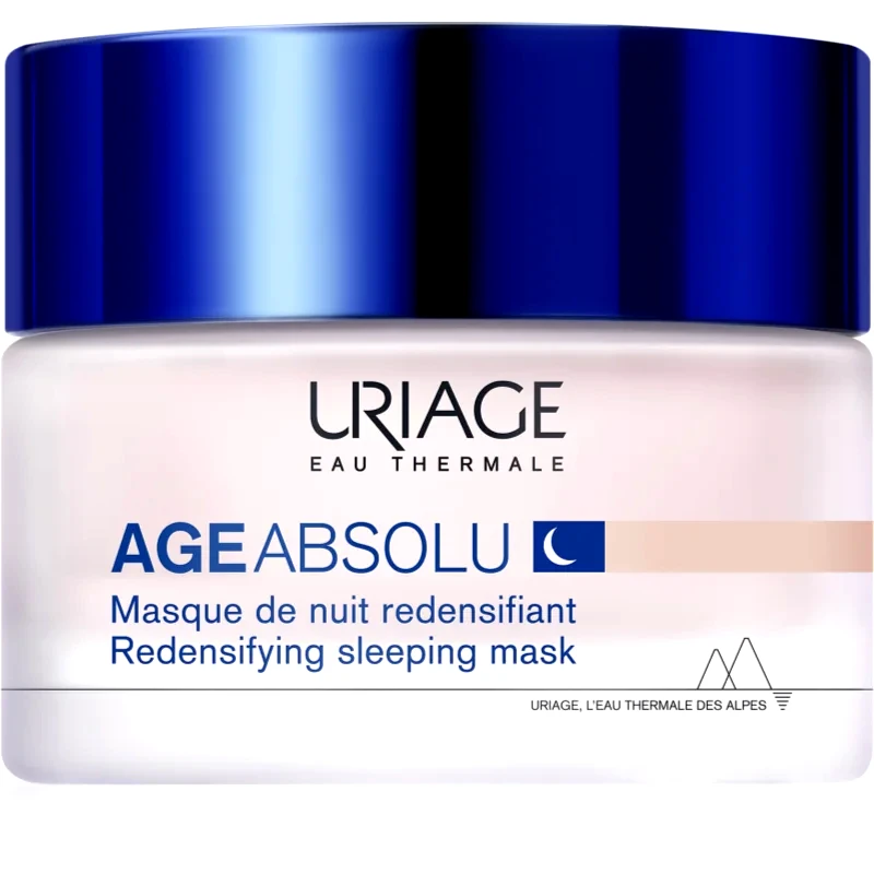 Uriage Uriage Age Absolu Redensifying Sleeping Mask αναζωογονητική μάσκα νύχτας ενάντια στη γήρανση της επιδερμίδας 50 ml