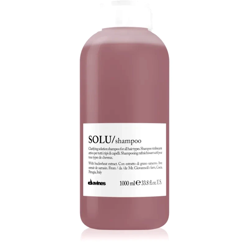 Davines Davines Essential Haircare SOLU Shampoo σαμπουάν για βαθύ καθαρισμό με αναζωογονητική δράση 1000 ml