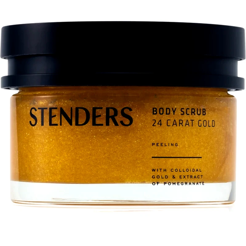 STENDERS STENDERS 24 Carat Gold απολέπιστικό σώματος για μεταξένια επιδερμίδα με χρυσό 24 καρατίων 200 ml