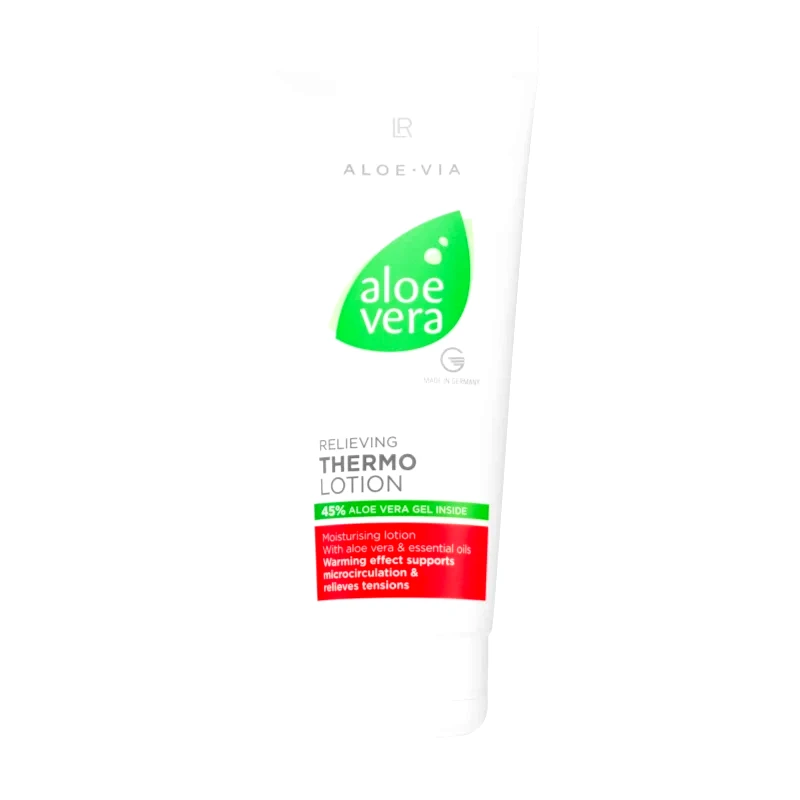 LR LR Aloe Vera Thermo χαλαρωτικό γάλα για το σώμα 100 ml