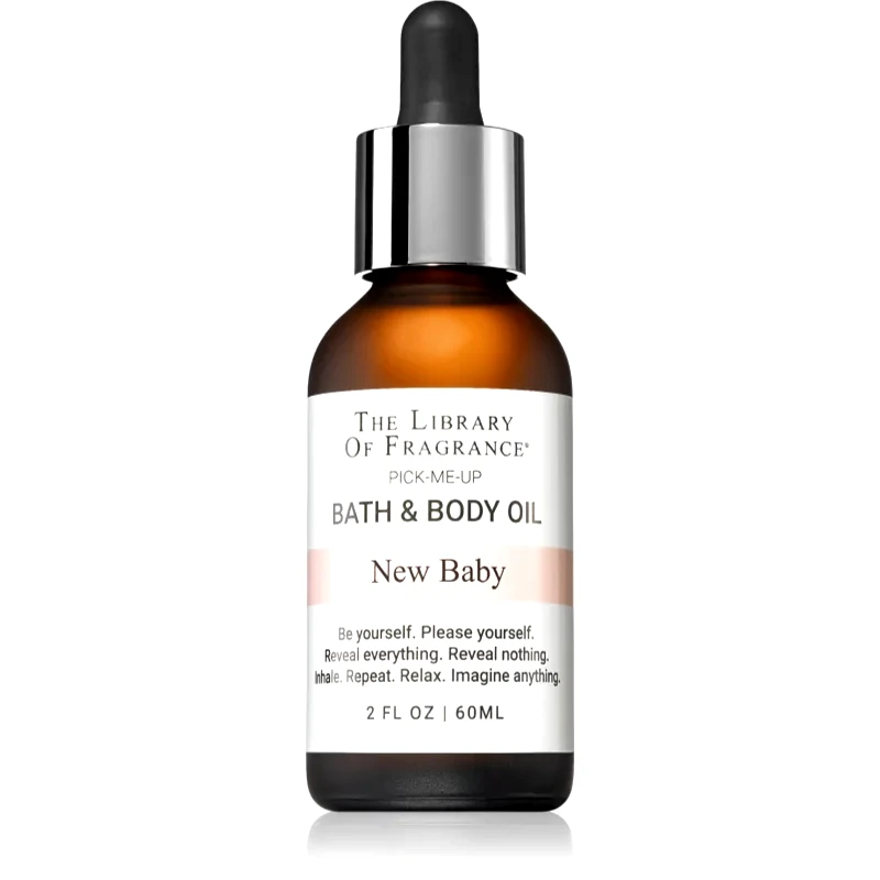 The Library of Fragrance The Library of Fragrance New Baby λάδι για το σώμα για το μπάνιο unisex 60 ml