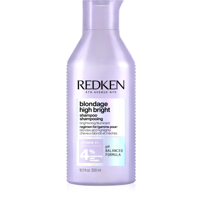 Redken Redken Blondage High Bright λαμπρυντικό σαμπουάν για ξανθά μαλλιά 300 ml