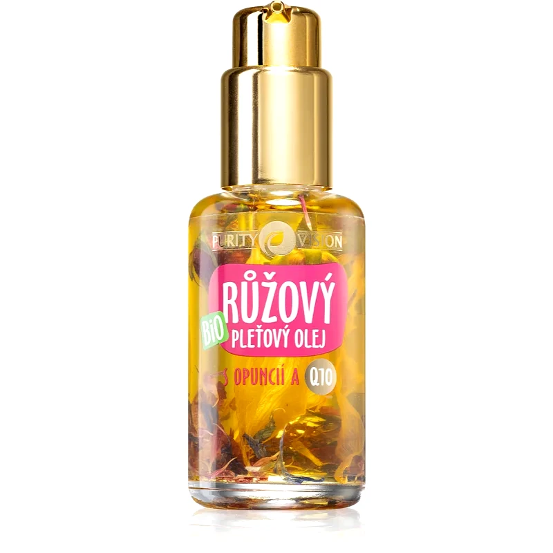 Purity Vision Purity Vision BIO Rose ανανεωτικό λάδι προσώπου από τριαντάφυλλο 45 ml