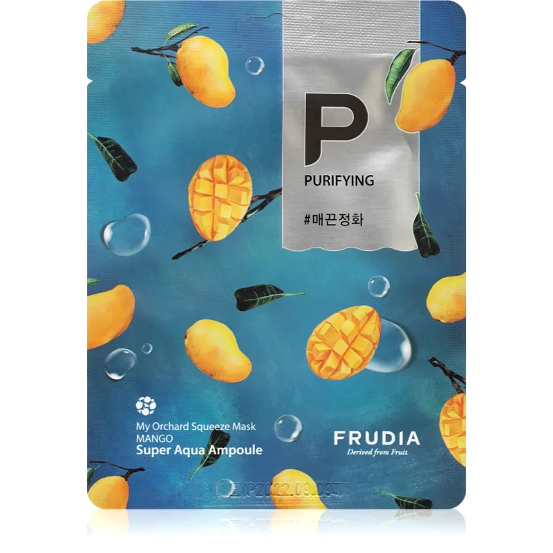 Frudia Frudia My Orchard Mango υφασμάτινη μάσκα θρέψης 20 μλ
