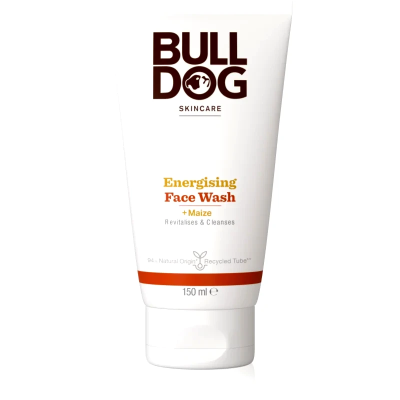 Bulldog Bulldog Energizing Face Wash τζελ πλυσίματος για πρόσωπο για άντρες 150 ml