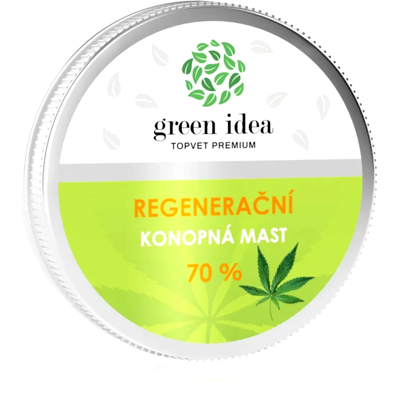 Green Idea Green Idea Regenerative hemp ointment 70% αναγεννητική και καταπραϋντική φροντίδα 100 ml