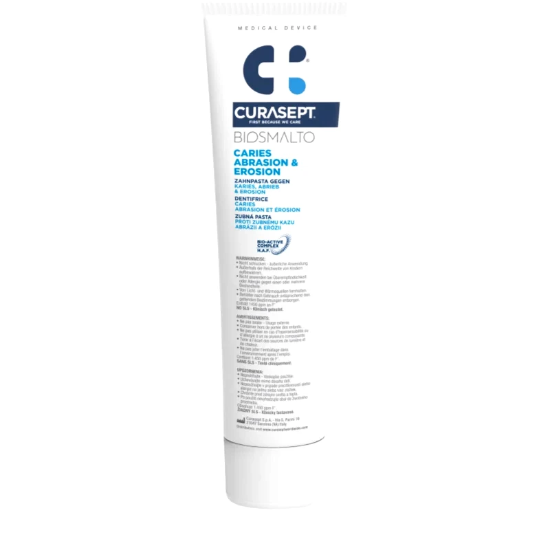 Curasept Curasept Caries Abrasion & Erosion οδοντόκρεμα για προστασία από την τερηδόνα 75 ml