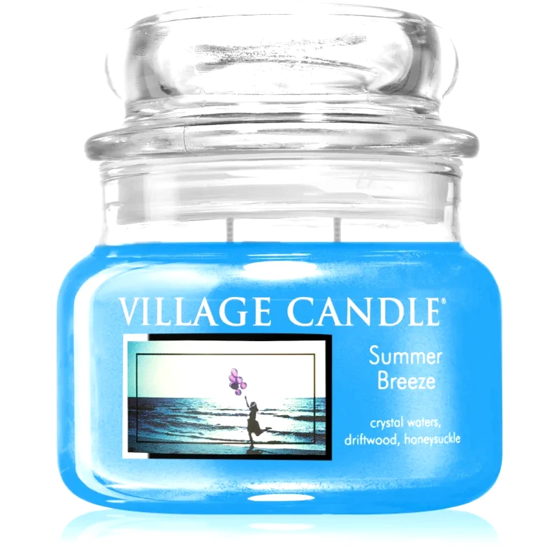 Village Candle Village Candle Summer Breeze αρωματικό κερί (Glass Lid) 262 γρ