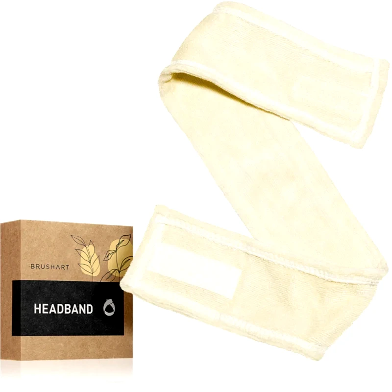BrushArt BrushArt Home Salon Headband κορδέλα μαλλιών Cream