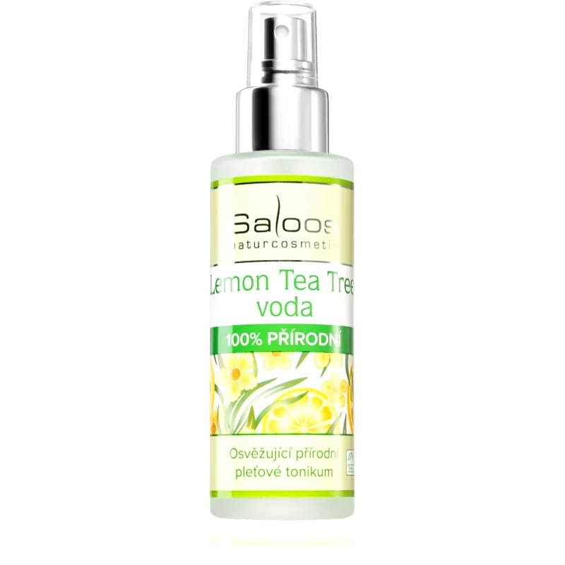 Saloos Saloos Floral Water Lemon Tea Tree ανθόνερο τόνωσης προσώπου 100 μλ