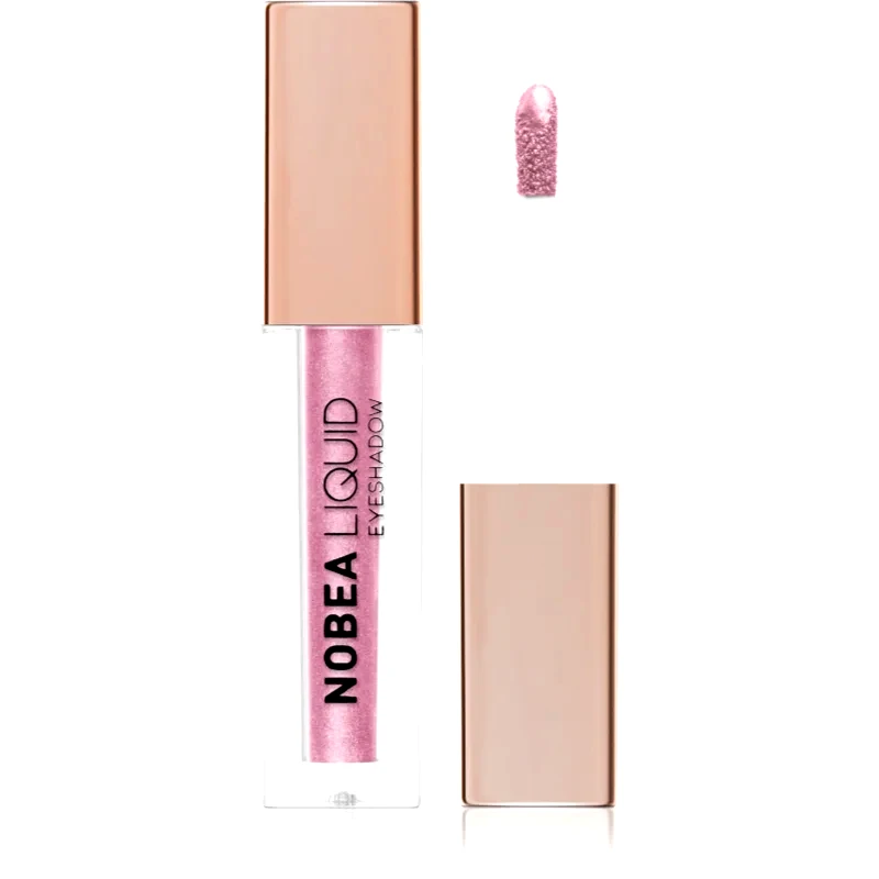 NOBEA NOBEA Metal Liquid Eyeshadow υγρές σκιές ματιών απόχρωση Rosegold #E02 4 ml