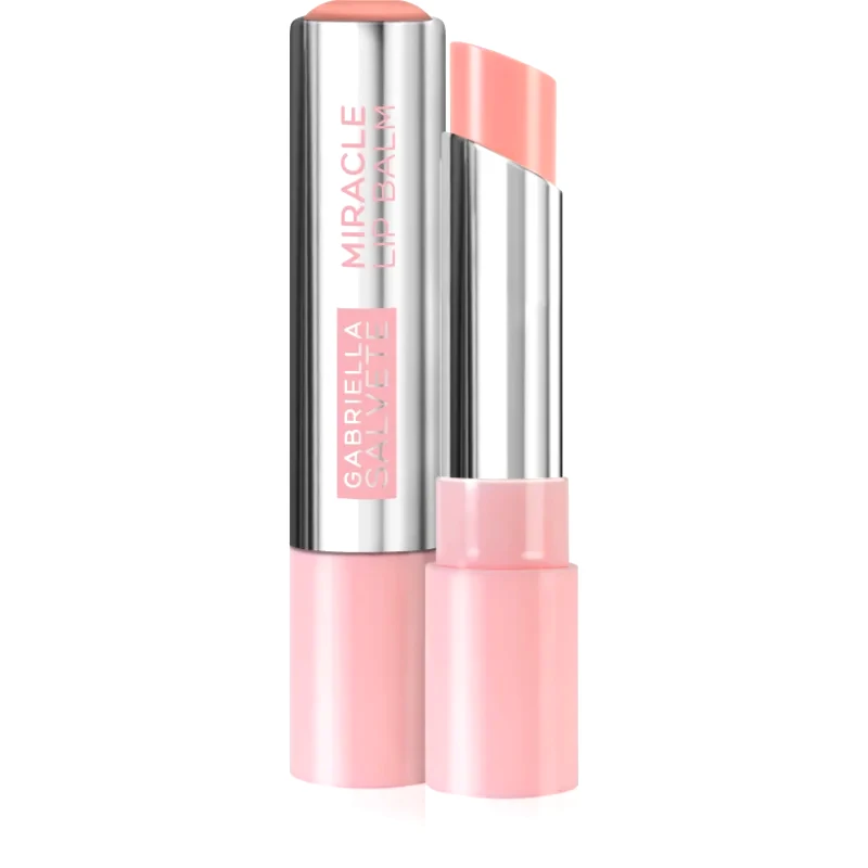 Gabriella Salvete Gabriella Salvete Miracle Lip Balm ενυδατικό βάλσαμο για τα χείλη για λaμπερή λάμψη απόχρωση 101 4 γρ