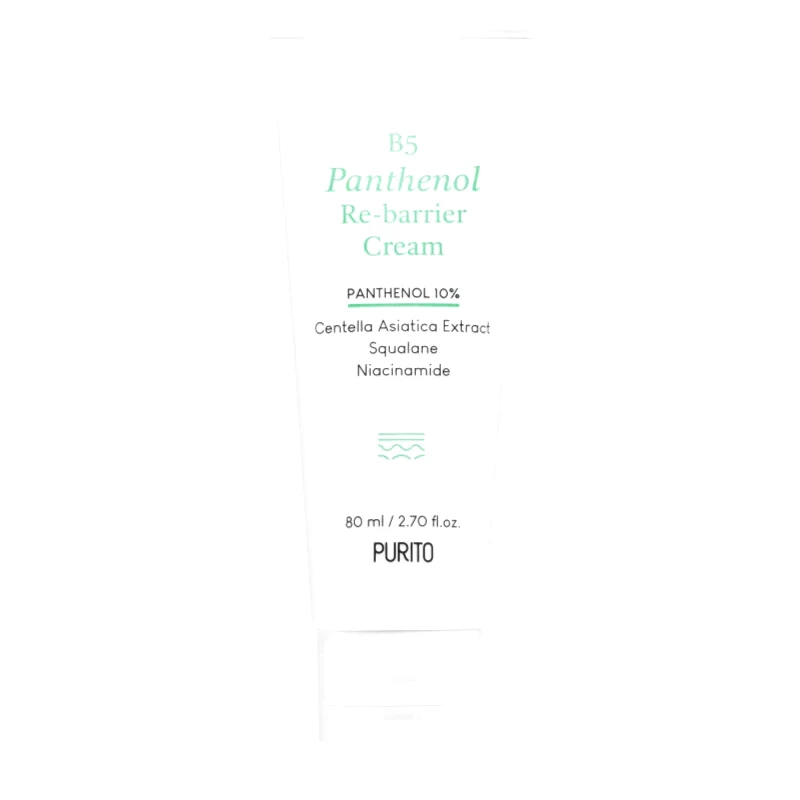 Purito Purito B5 Panthenol Re-barrier Cream βαθιά ενυδατική κρέμα με καταπραϋντική δράση 80 ml