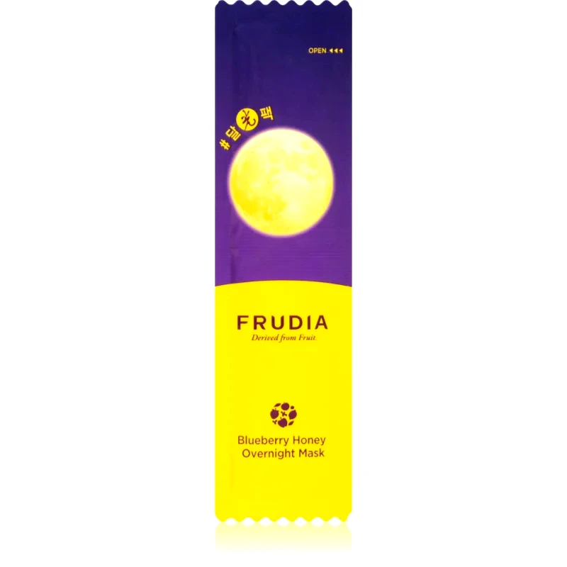 Frudia Frudia Honey Blueberry ενυδατική μάσκα νύχτας για ευαίσθητη και ξηρή επιδερμίδα 5 ml