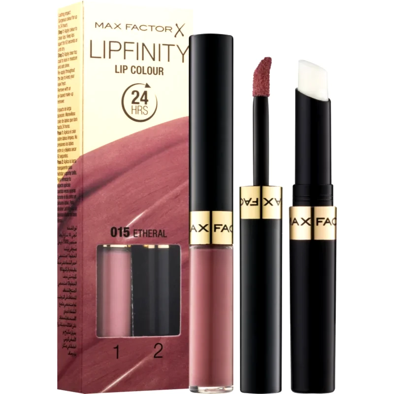 Max Factor Max Factor Lipfinity Lip Colour μακράς διαρκείας κραγιόν με βάλσαμο απόχρωση 015 Etheral 4,2 γρ