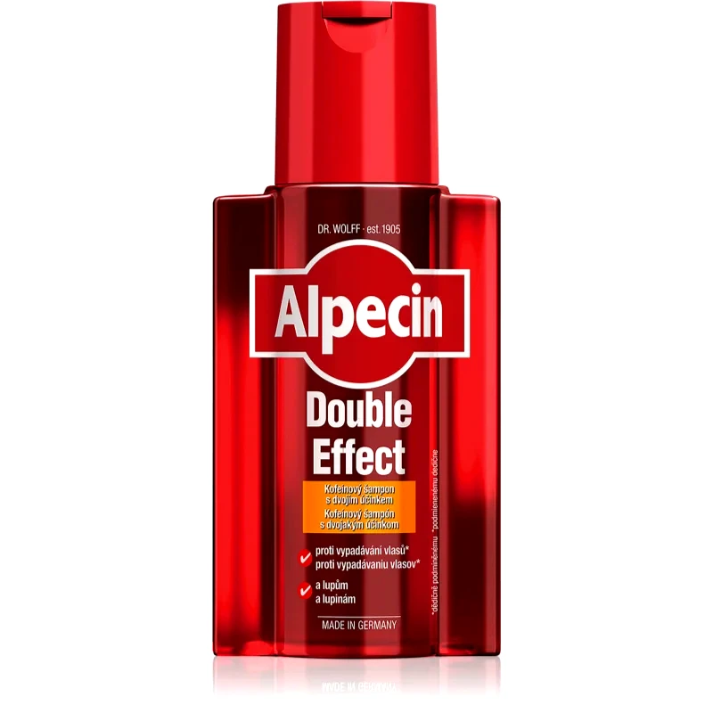 Alpecin Alpecin Double Effect σαμπουάν καφεϊνης για άντρες κατά της πιτυρίδας και της τριχόπτωσης 200 ml