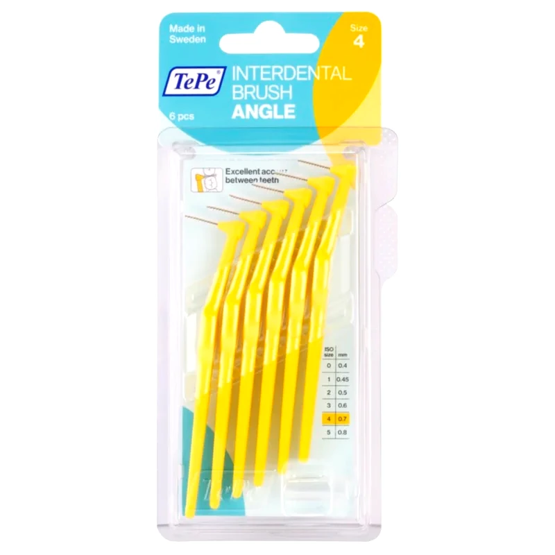 TePe TePe Angle Size 4 μεσοδόντια βουρτσάκια 0,7 mm 6 τμχ