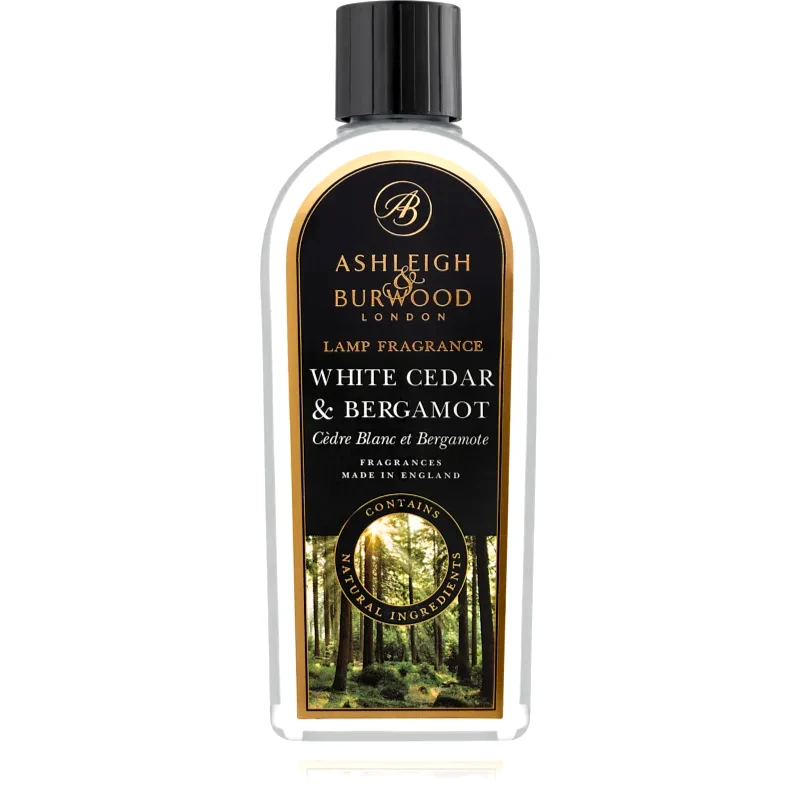 Ashleigh & Burwood London Ashleigh & Burwood London Lamp Fragrance White Cedar & Bergamot ανταλλακτικό καταλυτικού λαμπτήρα 500 ml