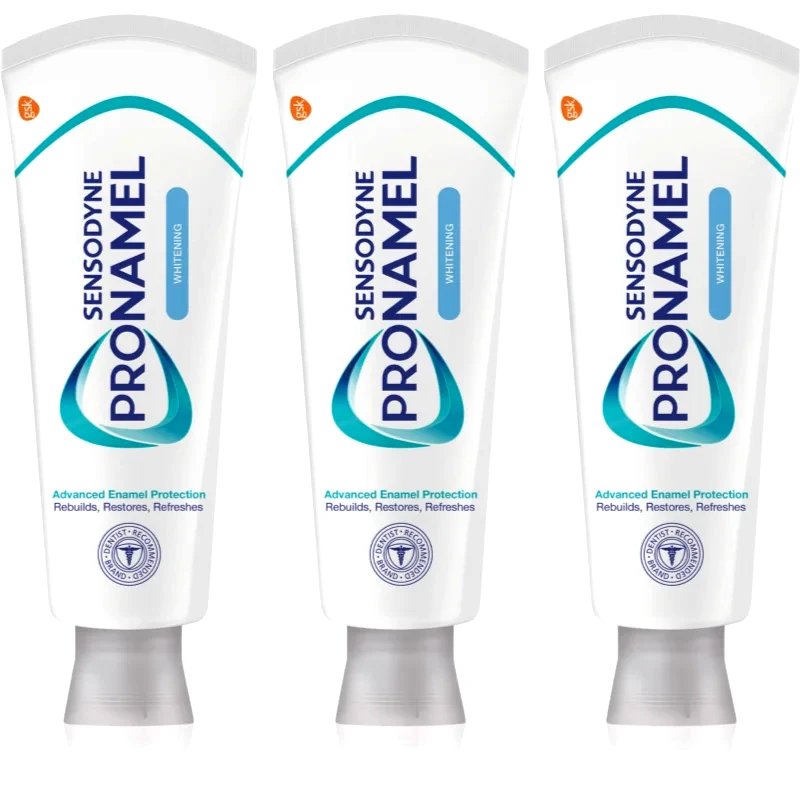 Sensodyne Sensodyne Pronamel Whitening λευκαντική οδοντόκρεμα για ευαίσθητα δόντια 3x75 ml