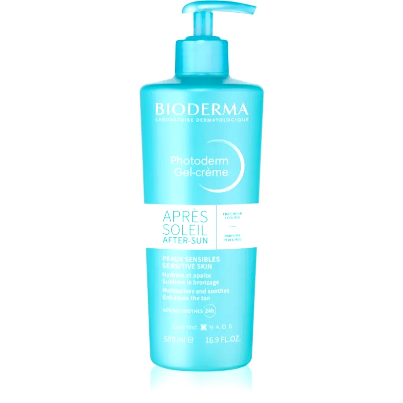 Bioderma Bioderma Photoderm After Sun καταπραϋντικό τζελ για μετά την ηλιοθεραπεία με ενυδατικό αποτέλεσμα 500 ml
