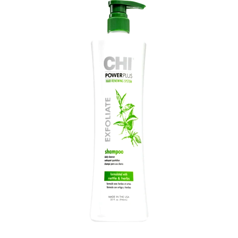 CHI CHI Power Plus Exfoliate βαθιά καθαριστικό σαμπουάν με καταπραϋντική δράση 946 μλ