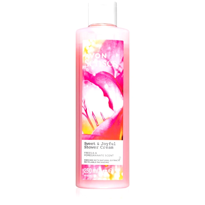 Avon Avon Senses Sweet & Joyful ενυδατικό τζελ ντους 250 ml