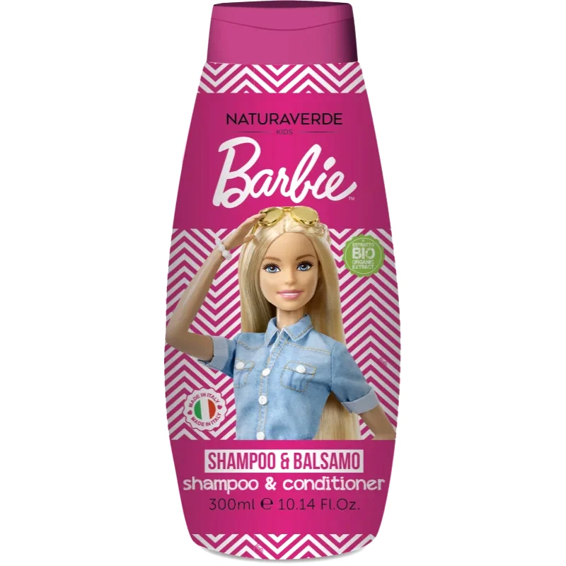Barbie Barbie Shampoo and Conditioner σαμπουάν και κοντίσιονερ 2 σε 1 για παιδιά 300 ml