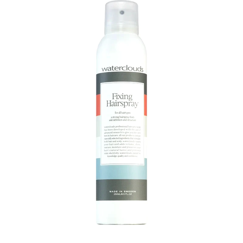 Waterclouds Waterclouds Fixing Hair Spray λακ μαλλιών για δυνατό κράτημα για καθορισμό και το σχήμα 250 ml