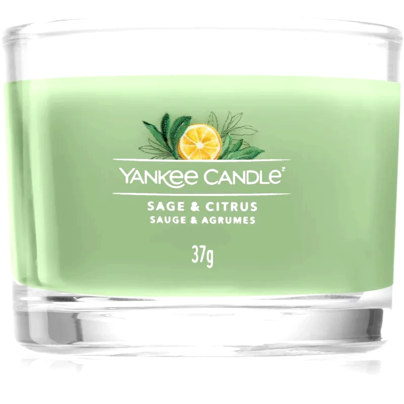 Yankee Candle Yankee Candle Sage & Citrus αναθηματικό κερί Signature 37 γρ
