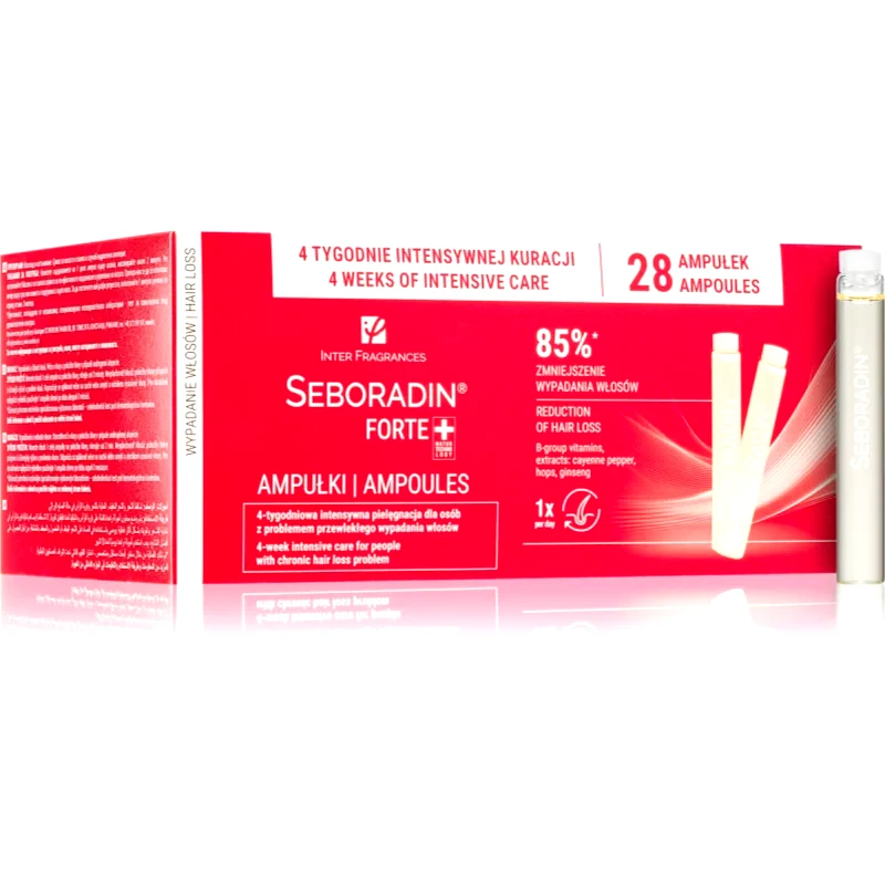 Seboradin Seboradin Forte αμπούλα ενάντια στη τριχόπτωση 28x5,5 ml