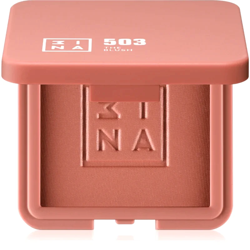 3INA 3INA The Blush συμπαγές ρουζ απόχρωση 503 - Nude Pink 7,5 γρ