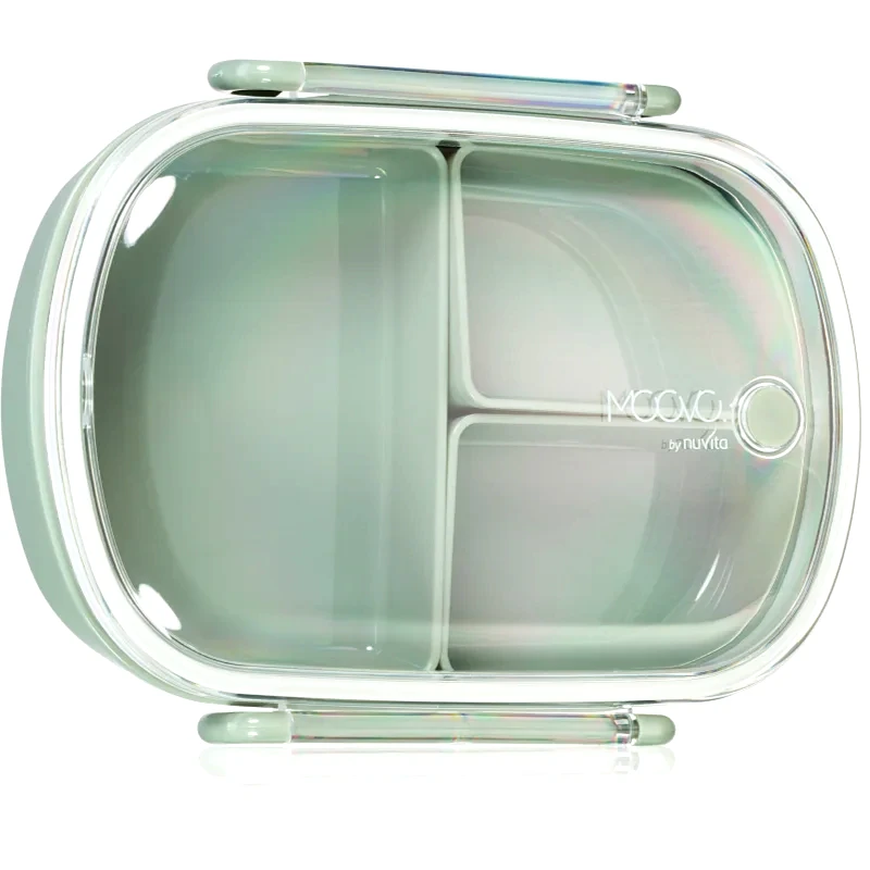 Nuvita Nuvita Lunch Box τάπερ για σνακ Sage Green 490 ml
