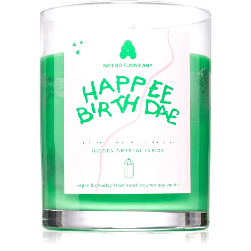 Not So Funny Any Not So Funny Any Crystal Candle Hapee Birthdae κερί με κρύσταλλο 220 γρ