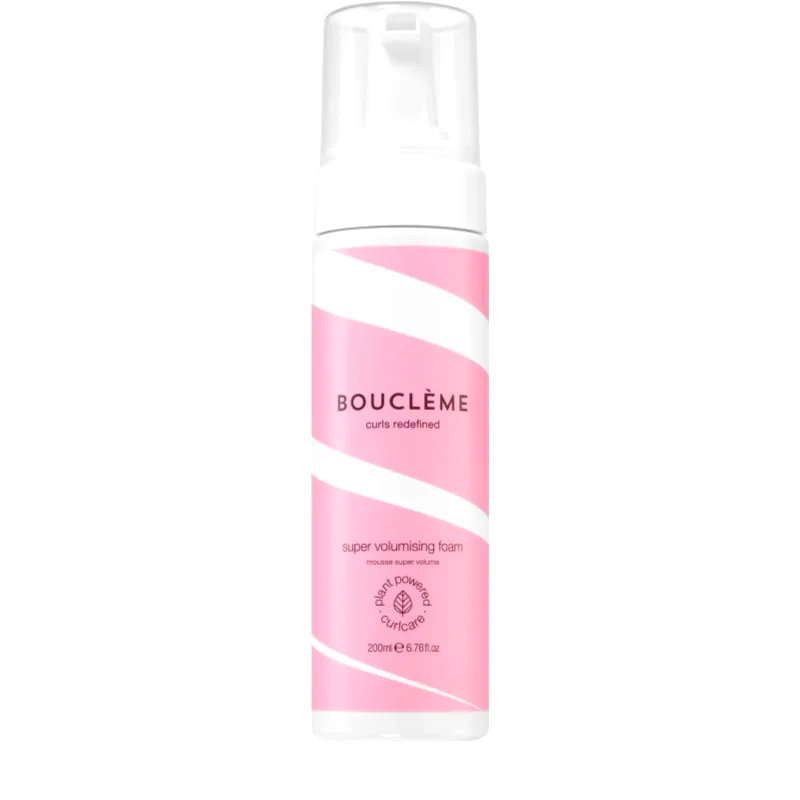 Bouclème Bouclème Curl Super Volumising Foam στάιλινγκ αφρός για φιξάρισμα και σχήμα 200 ml
