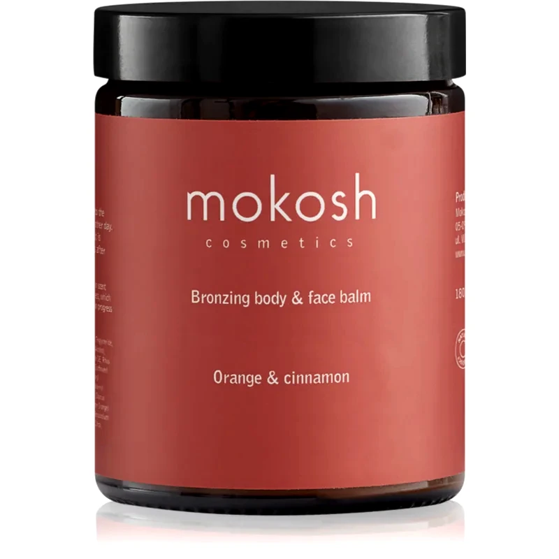 Mokosh Mokosh Orange & Cinnamon βάλσαμο αυτομαυρίσματος για σώμα και πρόσωπο 180 ml