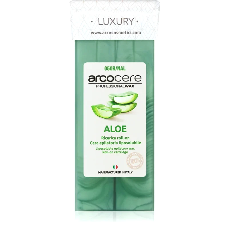 Arcocere Arcocere Professional Wax Aloe Κερί Αποτρίχωσης roll - on ανταλλακτική γέμιση 100 ml