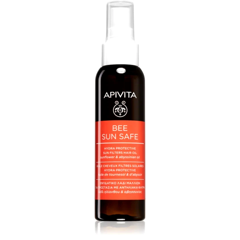 Apivita Apivita Bee Sun Safe Hair Oil ενυδατικό λάδι για μαλλιά ταλαιπωρημένα από τον ήλιο 100 ml