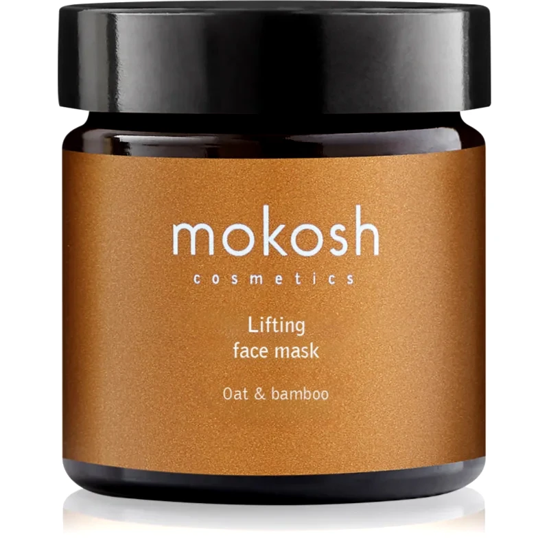 Mokosh Mokosh Oat & Bamboo ανυψωτική και ενυδατική μάσκα προσώπου μέρα και βράδυ 60 ml
