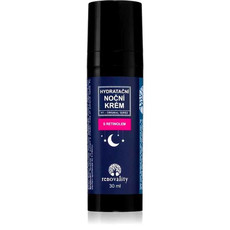 Renovality Renovality Hydrating night cream with retinol κρέμα ενάντια στις ρυτίδες 30 ml