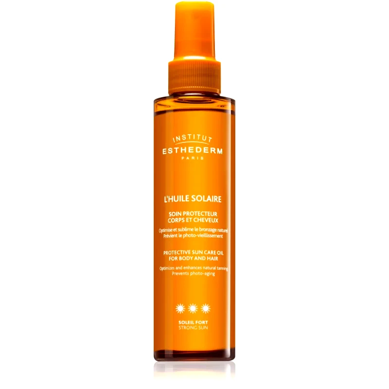 Institut Esthederm Institut Esthederm Adaptasun Sun Care Oil Extreme Sun αντηλιακό λάδι για σώμα και μαλλιά πολύ μεγάλη προστασία απο τον ήλιο 150 ml