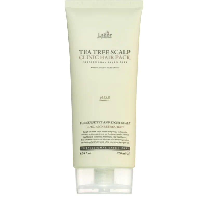 La'dor La'dor Tea Tree Scalp Clinic Hair Pack φροντίδα του δέρματος της κεφαλής με καταπραϋντική δράση 200 ml